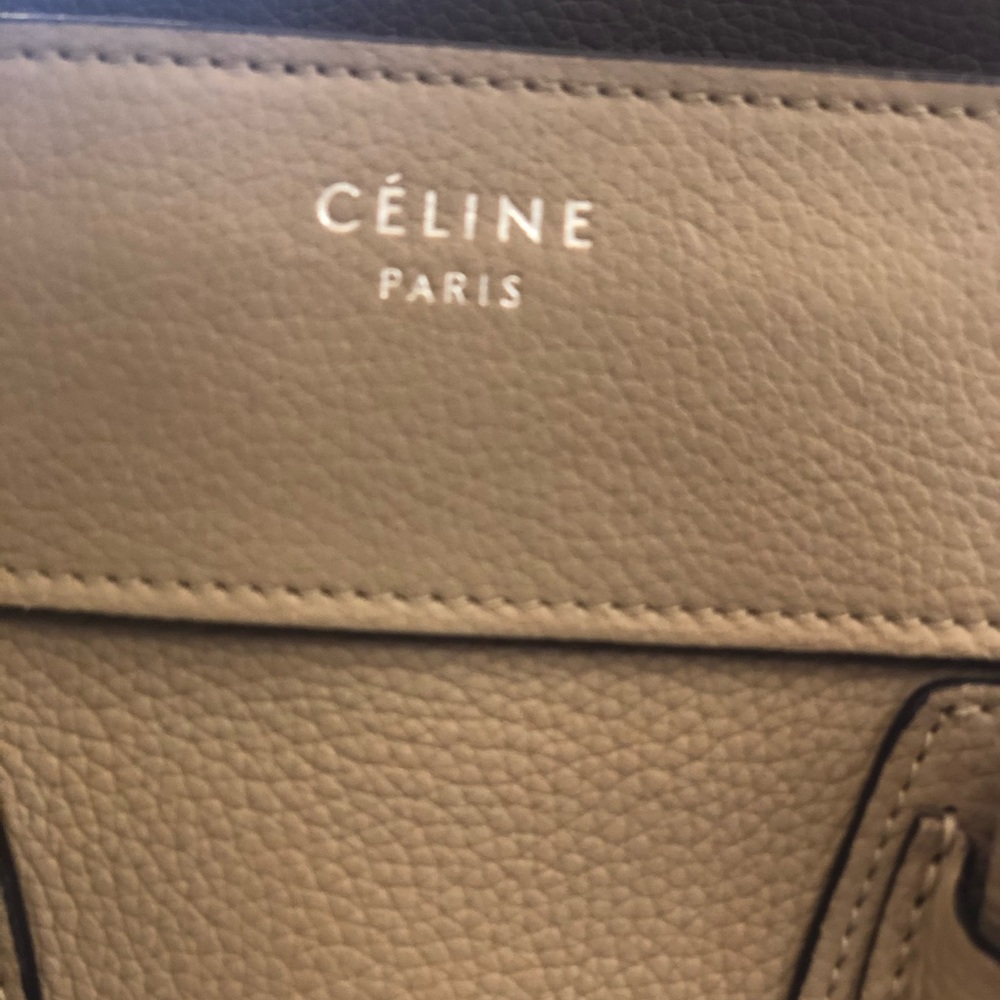 Authentic Celine Luggage Top Handle Bag - Picture 2 of 2
